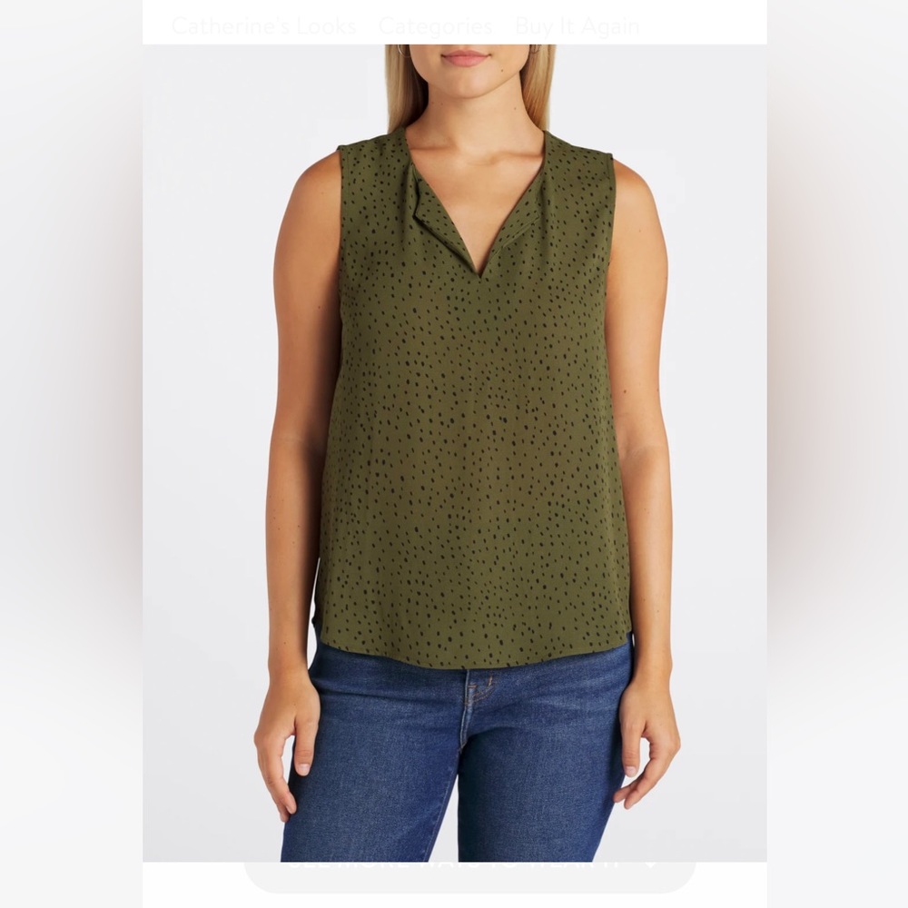 Les Serin Catherine pleated back detail blouse